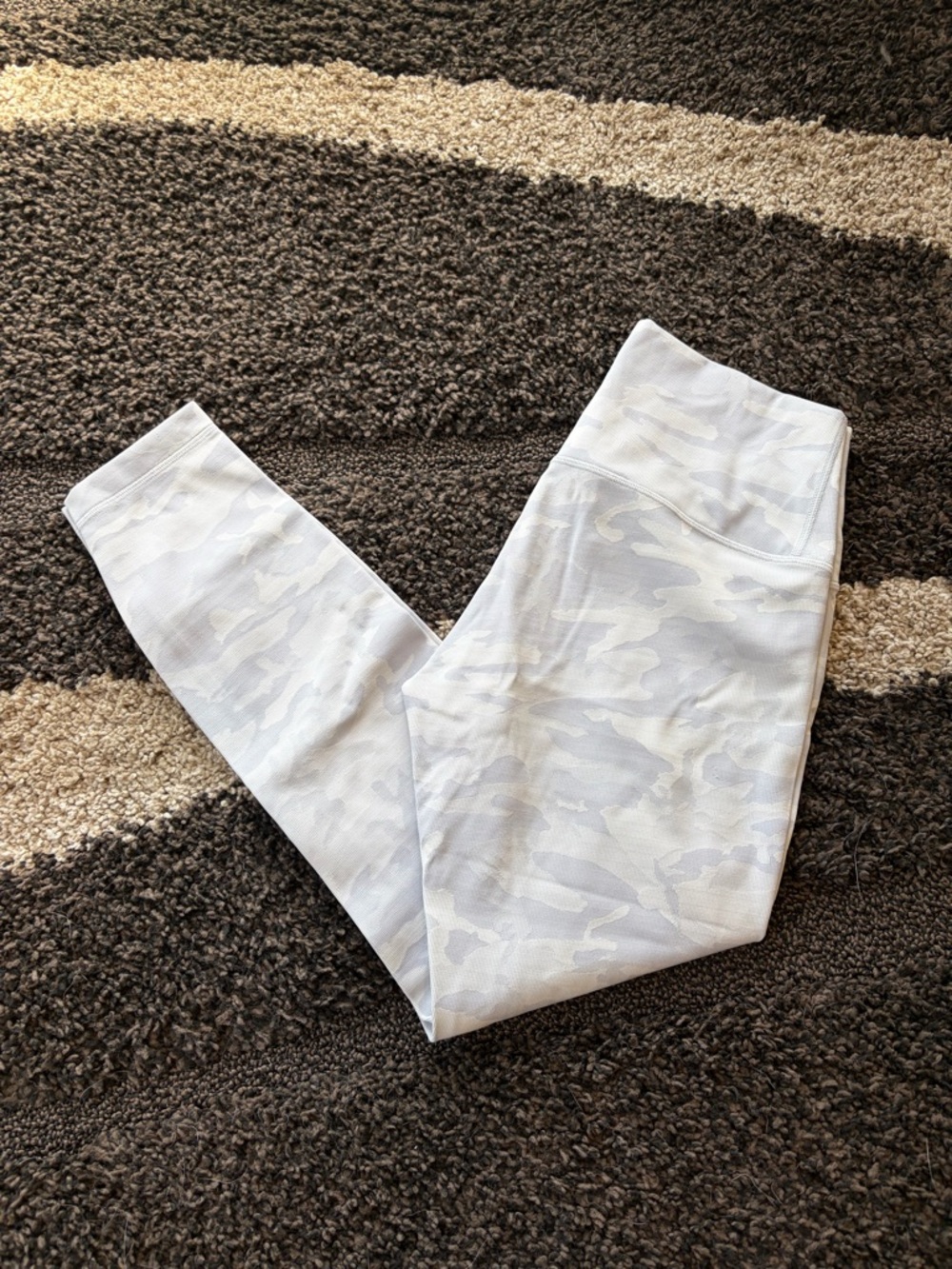 lululemon athletica White Camo Leggings